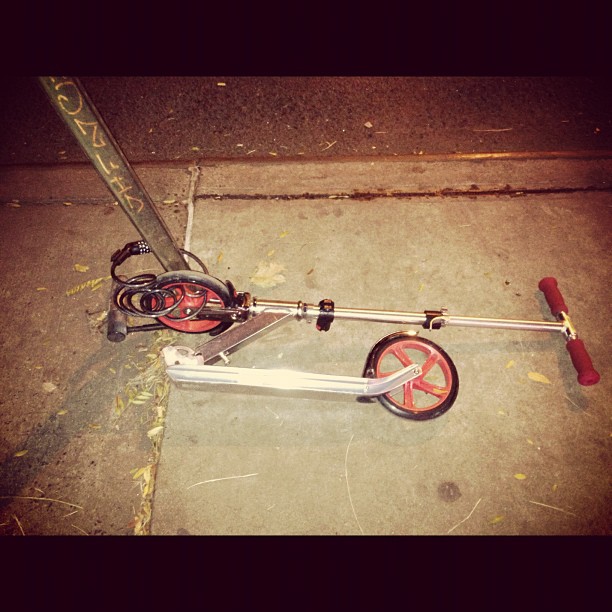Only in the EV #razorscooter